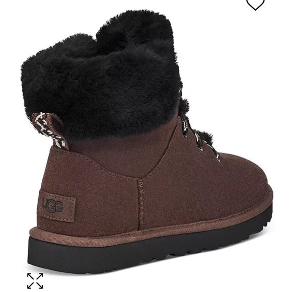 Women's Classic Mini Alpine Lace-Up Booties - Picture 5 of 12